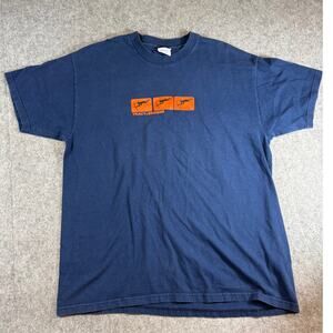 VTG Y2K Tracy Bonham Concert Shirt Mens Blue Graphic Tee Preshrunk Streetwear XL